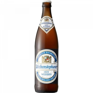 Bouteille de bière allemande Blanche Hefe Weizen de la brasserie WEIHENSTEPHAN fut Oktoberfest Munich