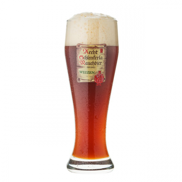 Verre de bière allemande Weizenbier / Hefeweizen Brasserie HELLER WEIZEN fut Oktoberfest Munich